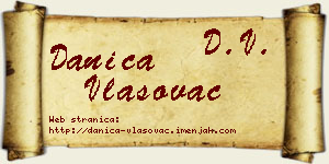 Danica Vlasovac vizit kartica